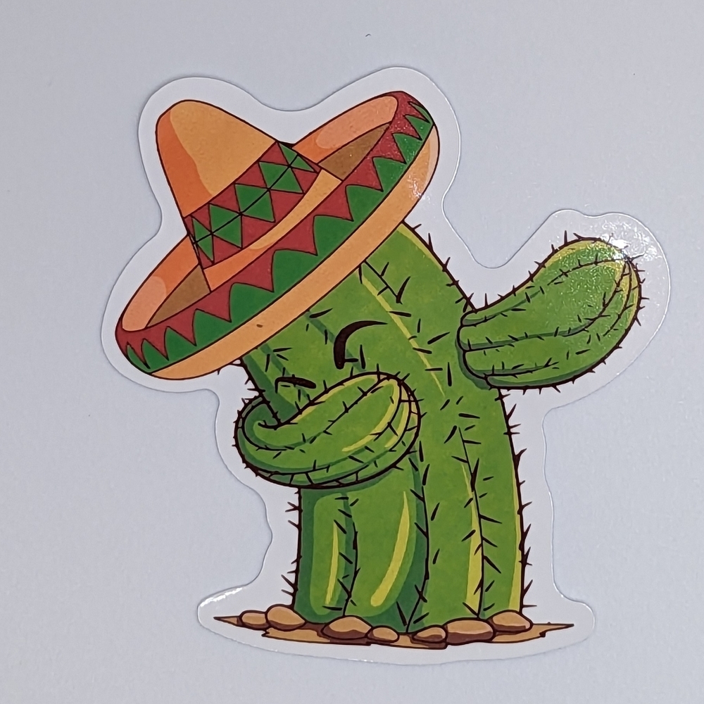 Cactus sticker